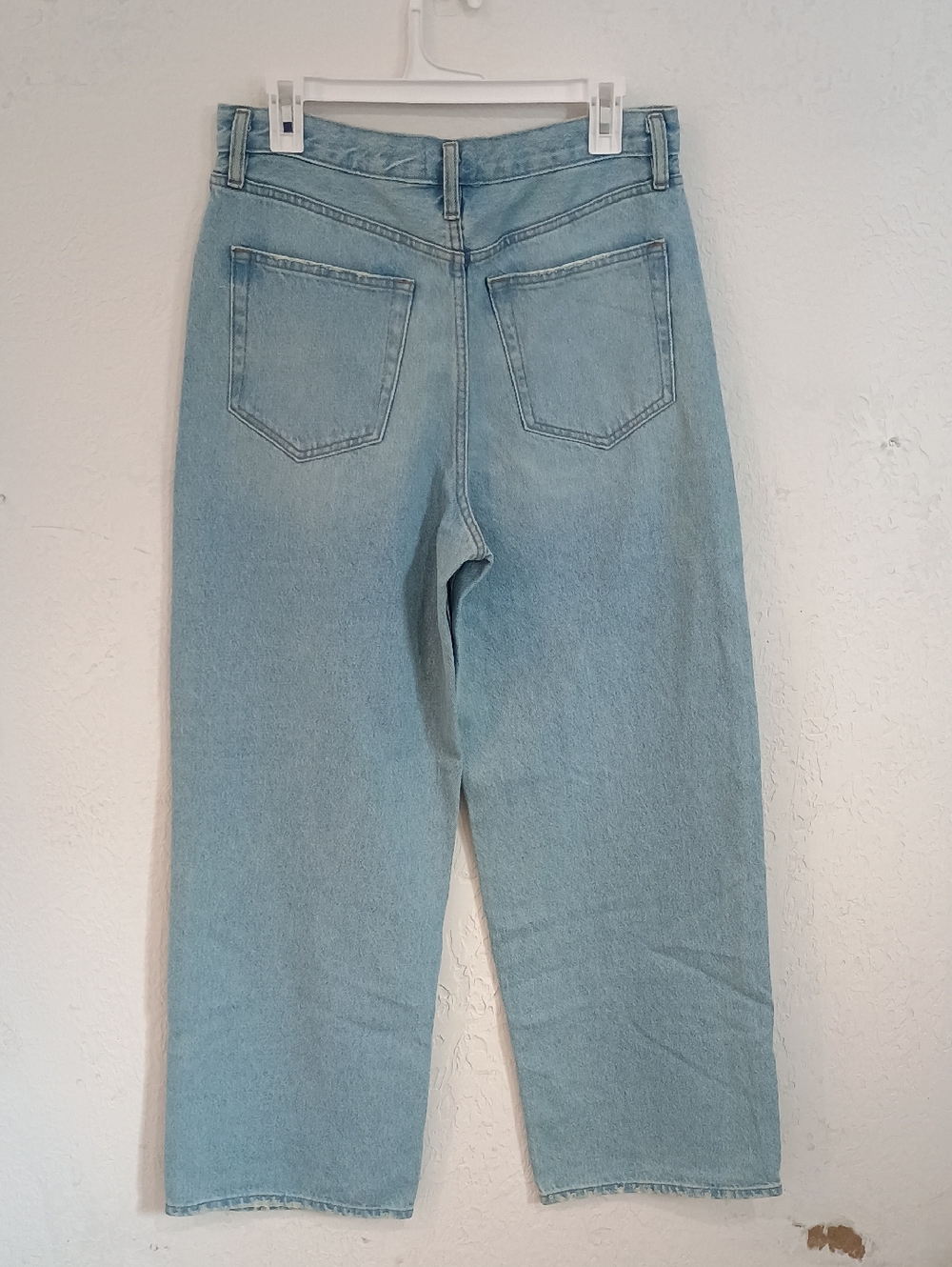OAK + FORT Light Wash Flare Jeans - Picture 6 of 6